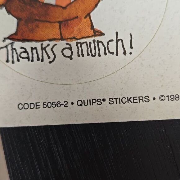 Vintage Cute Animal Sticker Set 4 I've seen these sell 5 dollars each separately - Picture 3 of 13